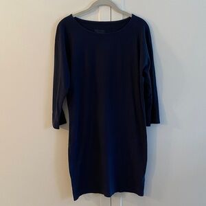 Patagonia Navy knit Long Sleeve Dress